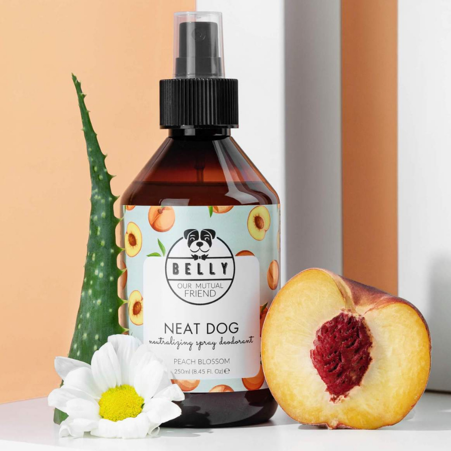 Parfum rafraîchissant pour chiens à la fleur de pêche
