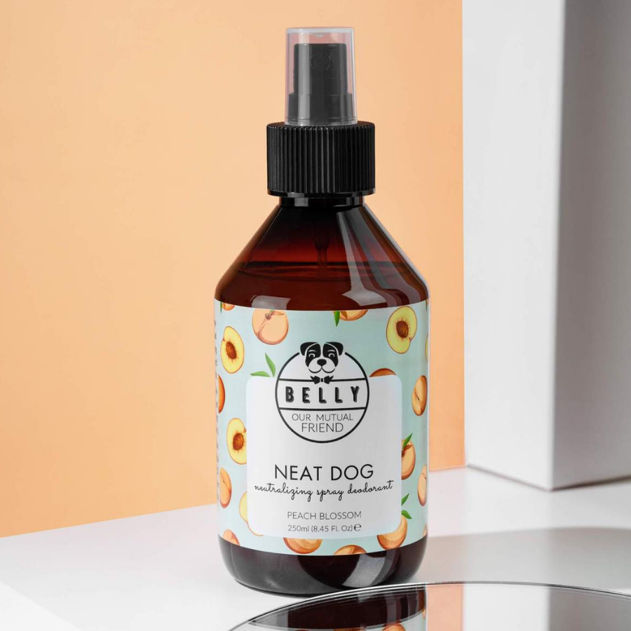 Parfum rafraîchissant pour chiens à la fleur de pêche