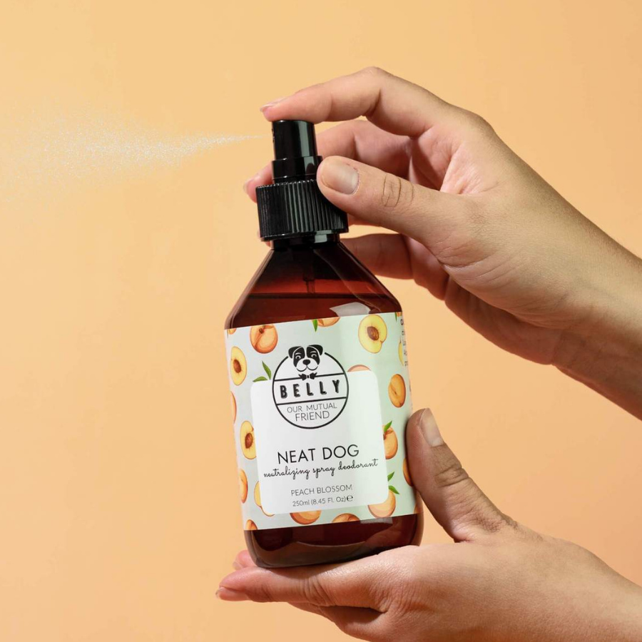 Parfum rafraîchissant pour chiens à la fleur de pêche