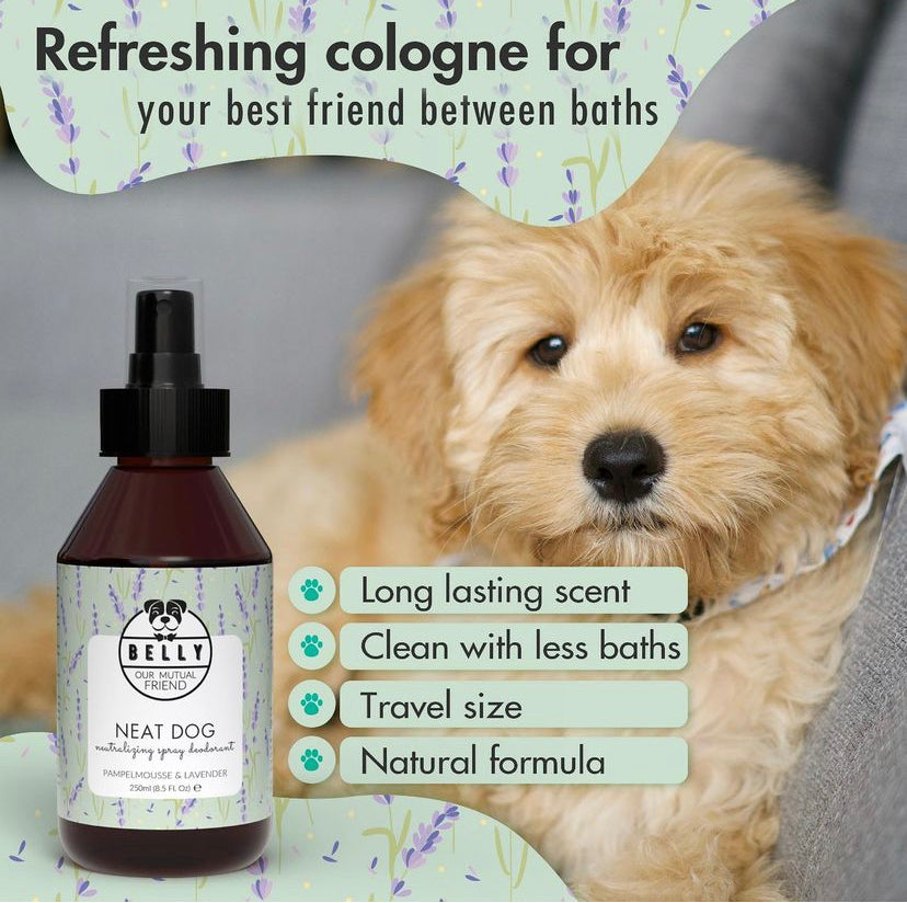 Parfum rafraîchissant pour chiens à la Lavande et au Pamplemousse 